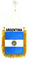 AZ FLAG - Wimpel Argentinien - 15x10 cm - Argentinische Mini Flagge 10 x 15 Cm - Auto Pennant Spezielle Auto