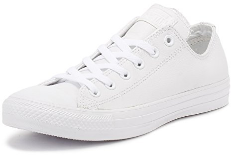 Converse Unisex Adult Chuck Taylor All Star Low Top, Mono White, 14 Womens/12 Mens
