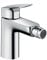Hansgrohe 71200000 Logis grifo de bidé 100 con vaciador automático, cromo