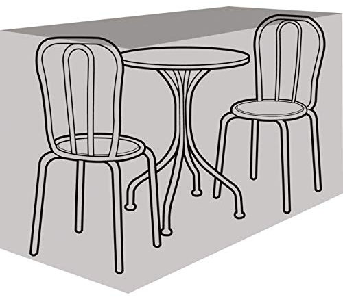 Garland Silver 2 Seater Small Bistro Set Cover