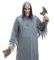 NET TOYS Hacha Zombi del Terror Edad de Piedra Guerra Arma Cuchillo Halloween Accesorios Traje