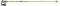 LEKI Erwachsene Skistock Spitfire S, Base Color: Neon Yellow/Design: Green-White-Black, 95 cm