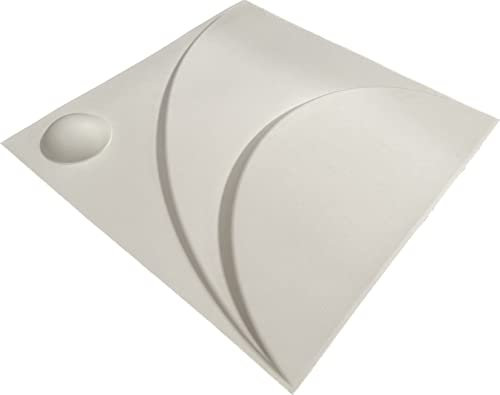 TR Tools Panneau 3D en fibre de bambou, blanc