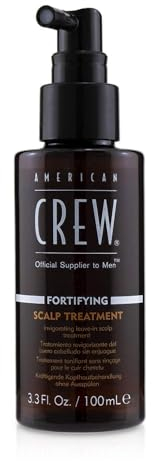 AMERICAN CREW – Fortifying Scalp Treatment, 100 ml, Kopfhautbehandlung für Männer, Haarprodukt zur Kräftigung der Haare, reduziert Haarbruch & verleiht Volumen, ohne Ausspülen