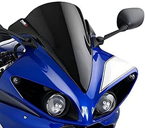 Puig 4935N Z-Racing Windscreen optimised aerodynamics, Black