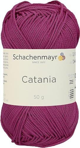 Schachenmayr 9801210-00251 Handstrickgarn, 100% Baumwolle, fresie, 11,5 x 5,2 x 6 cm, 50