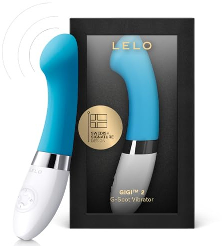 LELO GIGI 2 Turquoise Blue Persönlicher Massager. Leistungsstarker und leiser Massagerwie gemacht für überwältigenden Spaß