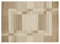 SOPRANO DOMAIN echter original handgeknüpfter Nepal Teppich in marmor, Größe: 140x200 cm