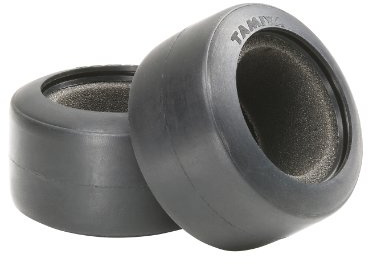 TAMIYA 300054199 Accessories: F104 Hollow Chamber Tyres, Soft Rear Pack of 2
