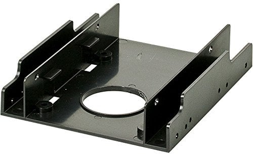 LINDY 40559 Einbaurahmen für Zwei 2,5''-Festplatten in einem 3,5''-Schacht