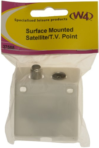 W4 TV Satellite Point - White