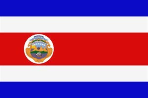 trends4cents Flagge Costa Rica Fahne, 250 x 150 cm