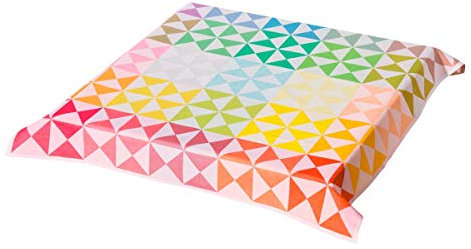 Le Jacquard Francais.- Tischdecke baumwolle Origami Multicolor 140x140 cm