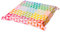 Le Jacquard Francais.- Tischdecke baumwolle Origami Multicolor 140x140 cm