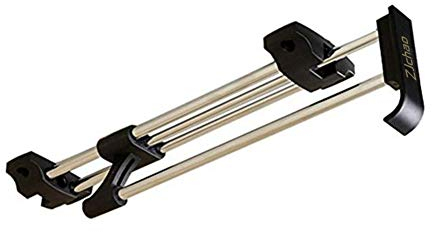 Riel con barra extraíble para armario, de ZJchao, organizador para colgar ropa, metal, 40cm/ 15.7 Inches