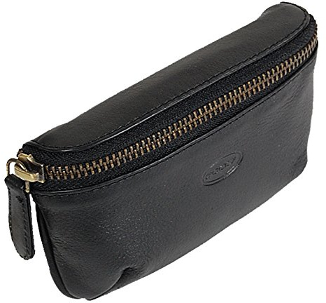 BOCCX kleine Gürteltasche Leder Bikertasche Hüfttasche Bauchtasche Festivaltasche Tasche prsäntiert von GoBago (Schwarz)