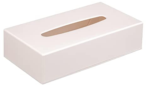 Taschentuchbox rechteckig weiß