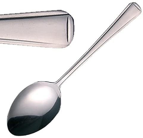 Olympia Harley Serving Soup Spoon Set (12 Pack)- Dinner and Table Silverware Spoons D692