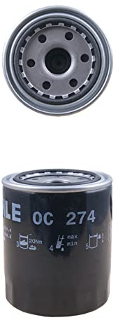 MAHLE OC 274 Ölfilter - für Mitsubishi L200 / Triton (KaT, KBT), u.a. | Kompatibel mit: HYUNDAI GALLOPER I, II, H-1 / STAREX Bus, H-1 Kasten, H100 Bus, H100 Kasten, PORTER Kasten