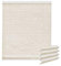 Victoria M. Plissee Standard Crush-Stoff, Plissee Sonnenschutz, Feuchtraum-Geeignet, Pflegeleichter Plisseestoff, 110 x 130 cm Creme, Crush Stoff