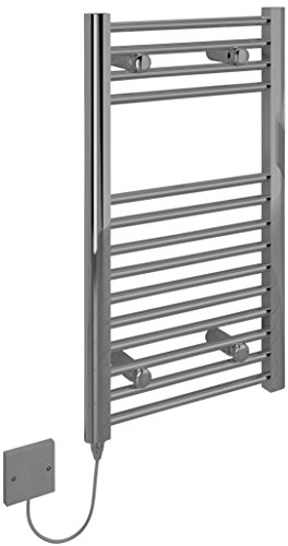 Kudox Electric Towel Warmer - 400x700mm Flat Chrome