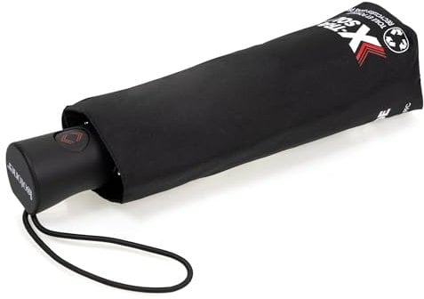Isotoner Parapluie femme x-tra solide ouverture/fermeture automatique, noir, Taille unique, noir, Taille unique