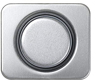 Simon 75054-33 placa de pared y cubierta de interruptor Aluminio