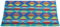 Brandsseller 2er-Pack Strandtuch Badetuch Duschtuch Saunatuch Beach - Doppelpack 75 x 150 cm - in 5 stylischen bunten Muster