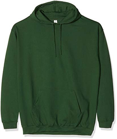 AWDis Men's College Hoodie, Green (Bottle Green), X-Large