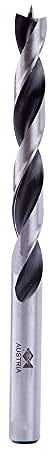 Fisch Brad Point Drill Bit (4mm x 73mm) – Premium Chrome Vanadium Bit for Soft, Hard, Veneered and Laminated Wood, MDF and Acrylic Glass