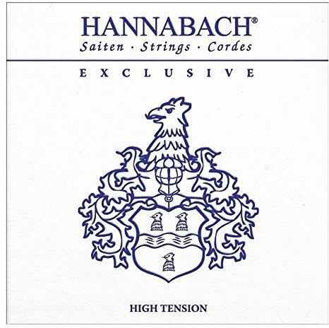 Hannabach Cuerdas de guitarra clásica Exclusive Serie High Tension - Juego 3 cuerdas bajo - EXCL7HT