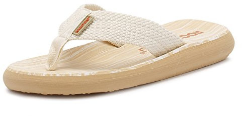 Rocket Dog Sunset Webbing Women's Double Cream Flip Flops - UK 4