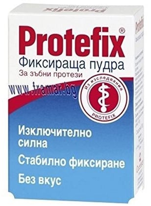 Protefix® Adhesive Powder 20gr Extra Strong Fixation for Dentures by Protefix