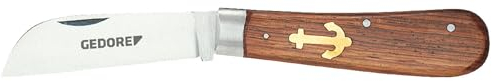 GEDORE 180 mm Taschenmesser - Robustes Multifunktionswerkzeug, Edelstahlklingen, Ergonomischer Griff, Sicherheitsverriegelung, Ideal für Outdoor, Camping & Alltag
