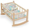 CuddlyZOO NEW LARGE WOODEN ROCKING BED COT Fits Up to 46cm 18in Doll for 3 years and above(OWL pink)