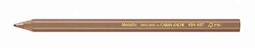 Caran D'ache Metallic Pencil Bronze (494.497)