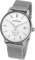 JACQUES LEMANS Damenuhr Heerrenuhr Retro Classic Metallband massiv Edelstahl Big Date N-215F