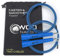 WOD Nation Speed Jump Rope - Blitzschnelle Springseile - Ausdauertraining für Crossfit, Boxen, MMA, Kampfsport oder einfach nur fit bleiben - Blau