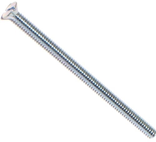 Hard-to-Find Fastener 014973309527 Slotted Flat Machine Screws, 6-32 x 2-1/2-Inch