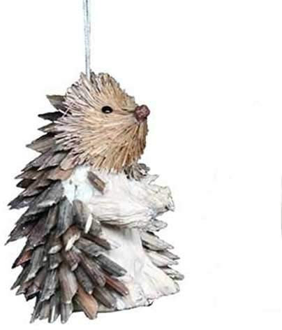 Gisela Graham Twig Hedgehog Christmas Tree Hanging Decoration