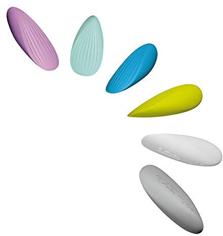 Herlitz Radierer my.pen aus Kunststoff, farbig sortiert, 1 Stück