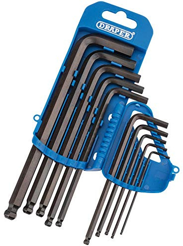 Draper Metric Hexagon and Ball End Hexagon Key Set (10 Piece) 33694