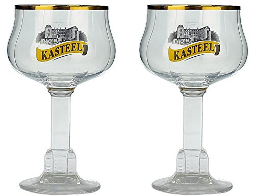 Verres à Bière Kasteel 33cl Officiel (Set de 2)