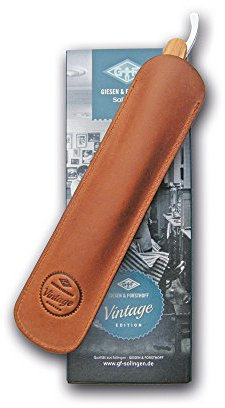 Giesen & Forsthoff Gerade Rasiermesser Lederetui