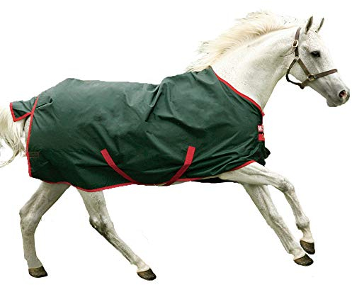 Horseware Rambo Original - Winterdecke oder Regendecke 145cm ohne Füllung green/red