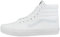 Vans Unisex Erwachsene SK8-Hi Sneaker, True White, 43 EU