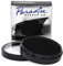 Mehron Paradise Make-up AQ Pro Size | Perfekt für Bühnen- und Bildschirmvorführungen, Spezialeffekte, Cosplay und Halloween | Wasseraktiviertes Gesichts- und Körperfarben 40 g Black