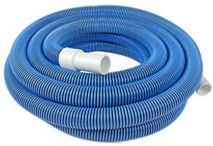 Poolmaster 33430 - Tubo di aspirazione per Piscina interrato Resistente con Polsino Girevole, Prodotto negli Stati Uniti, Blu, 9,1 m