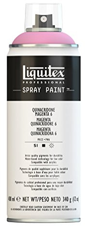 Liquitex Professional Peinture acrylique Aérosol 400 ml Magenta quinacridone 6