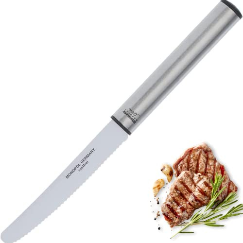 Westmark Vesper-/Steakmesser, Wellenschliff, Rostfreier Edelstahl, Profi, Silber, 16925560 23 x 2 x 1.3 cm